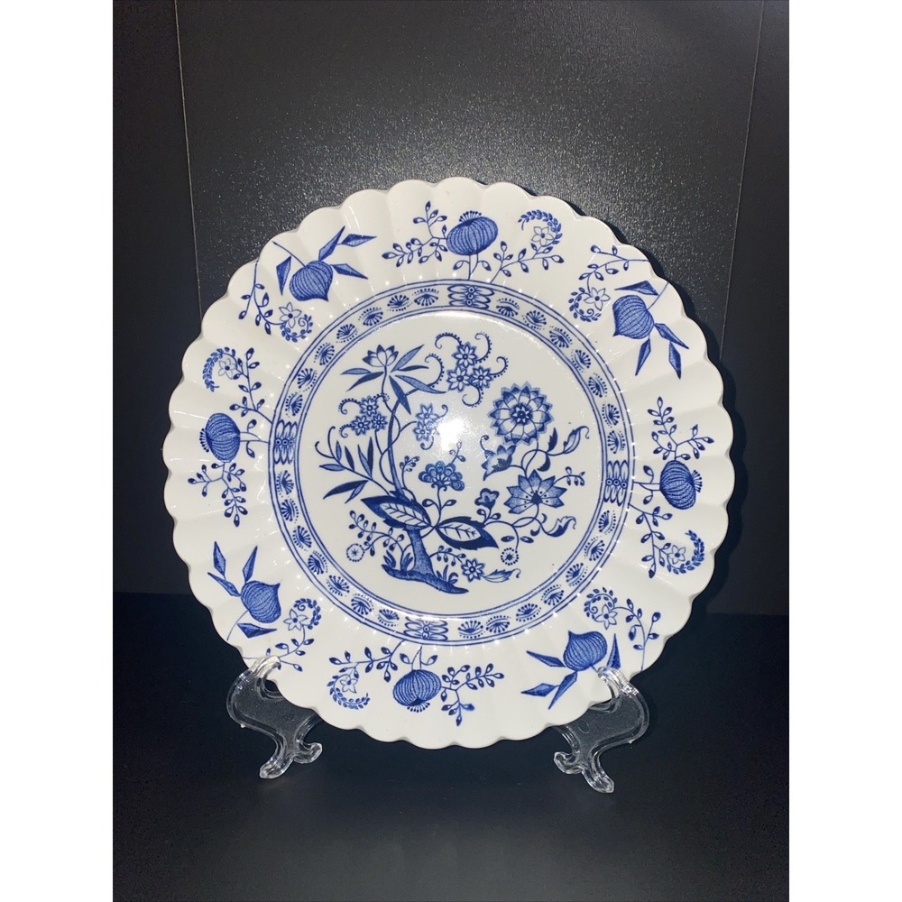 J And G Meakin Blue Nordic Bread And Butter Plates 6 7/8" Plate‎